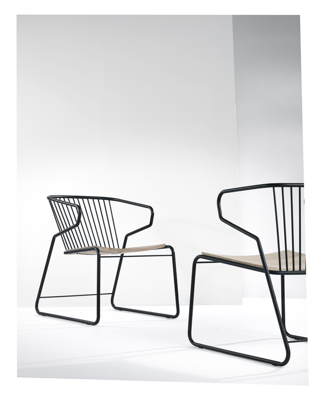 Fauteuil Gabbia en chêne , Ethnicraft