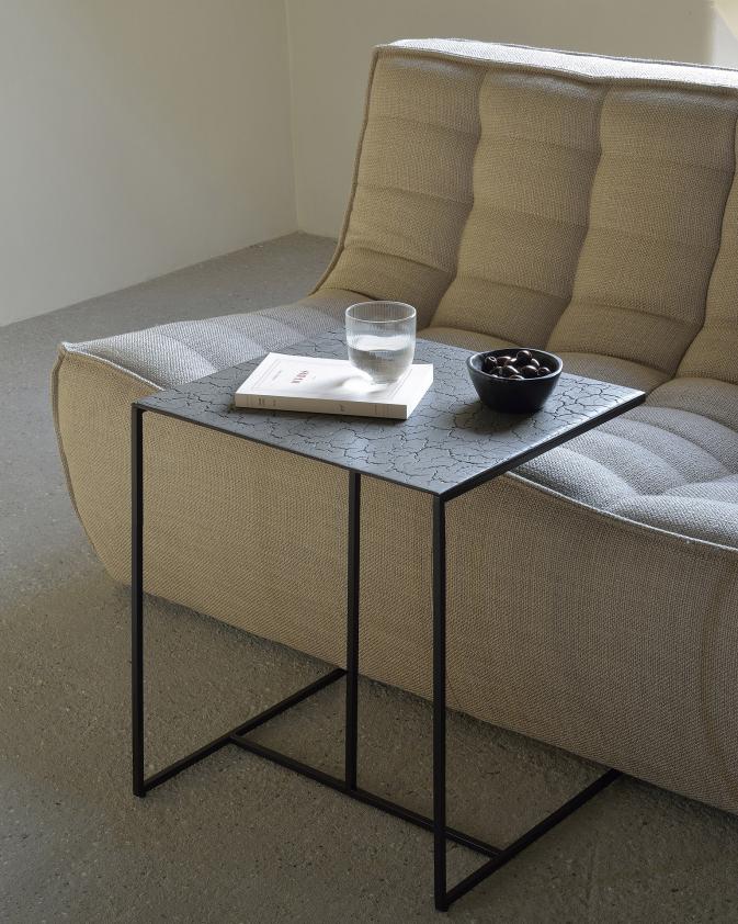 Table d’appoint Triptic - lava taupe, Ethnicraft