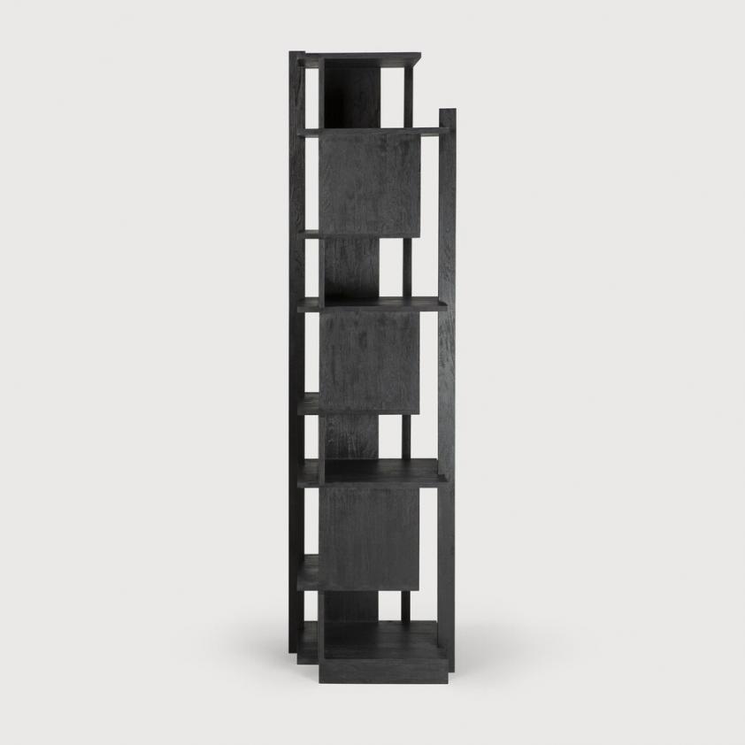 Colonne Abstract en teck noir, Ethnicraft