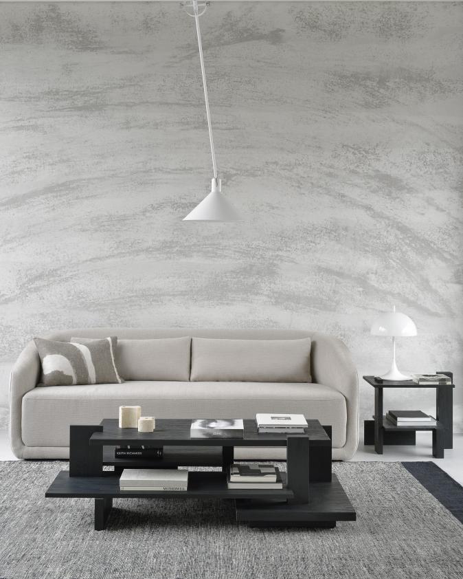 Table basse Abstract en teck, Ethnicraft