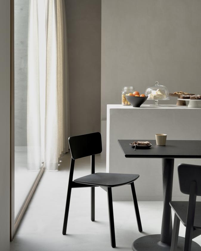 Chaise Casale en chêne noir, Ethnicraft