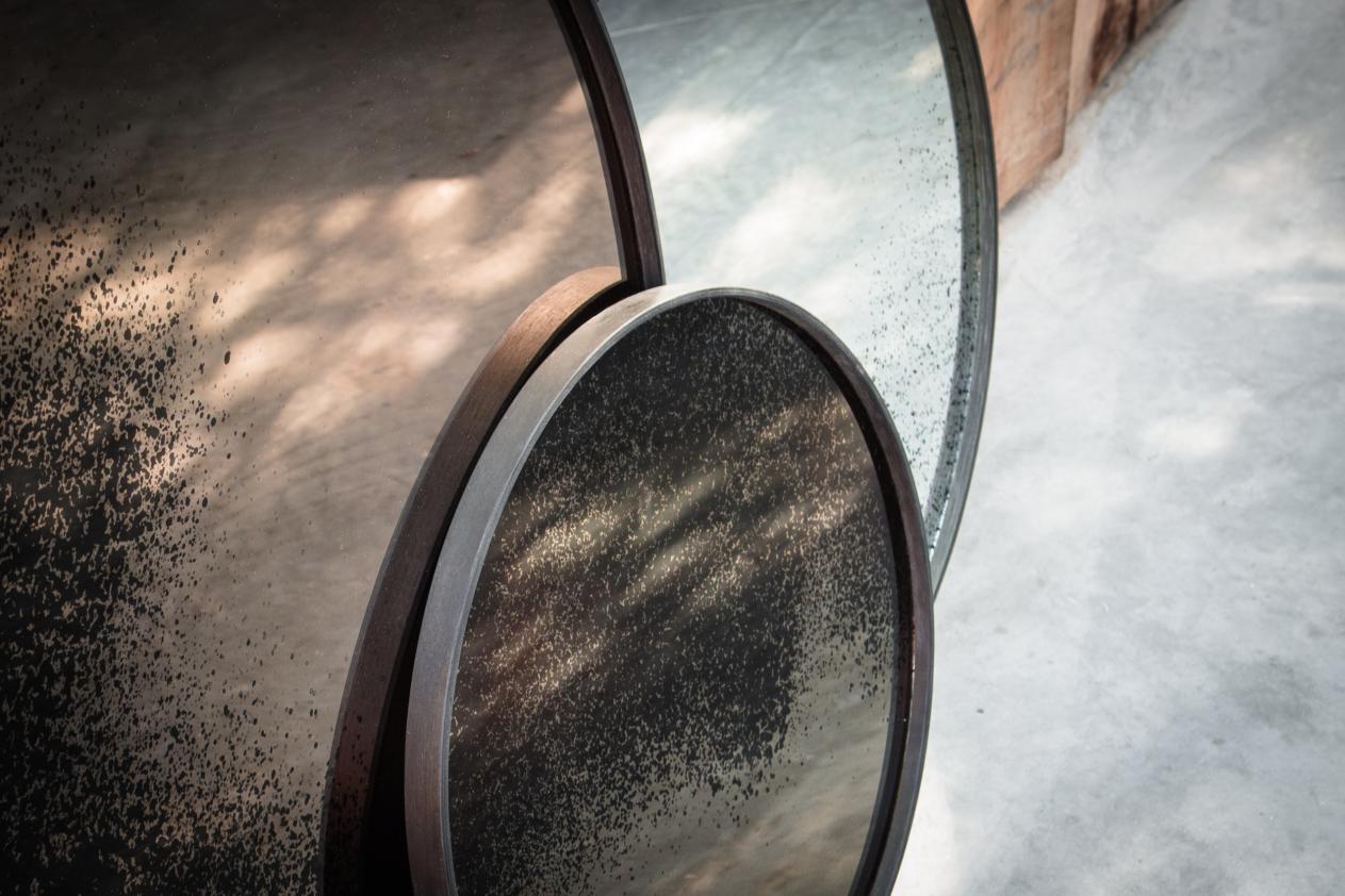 Miroir rond Clear, Ethnicraft