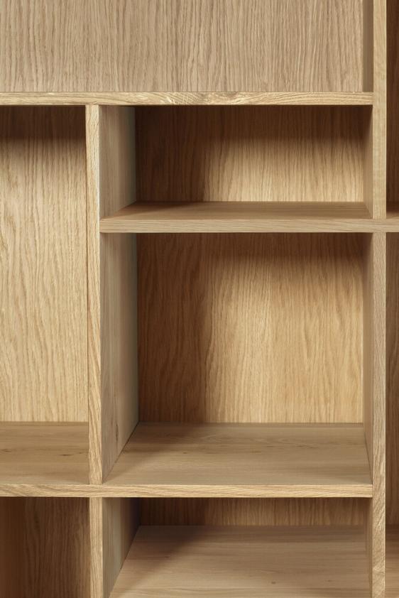 Etagère Blackbird en chêne, Ethnicraft