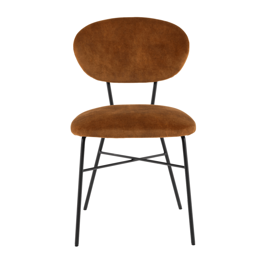 Chaise Toro avec le piétement métallique, Mobitec