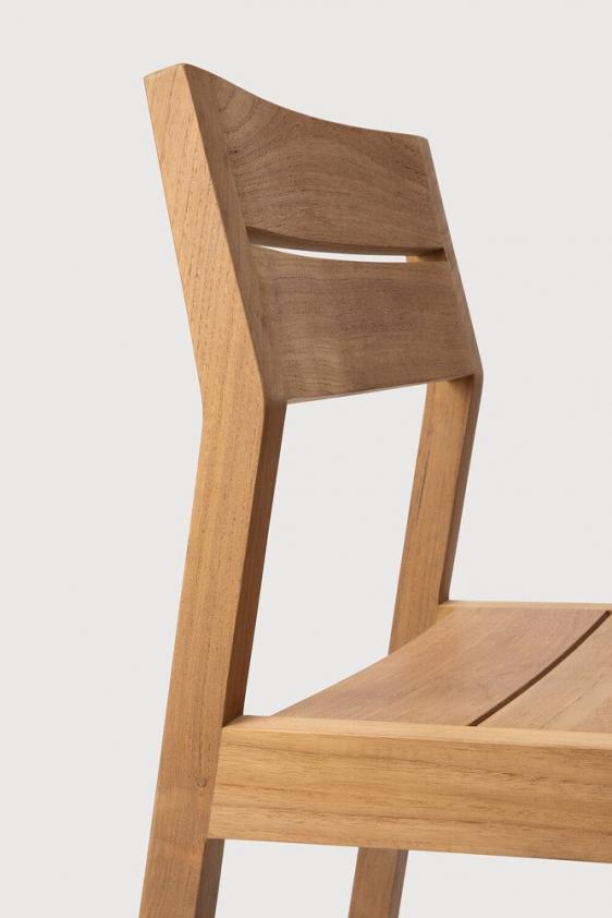 Chaise EX1 en teck, Ethnicraft