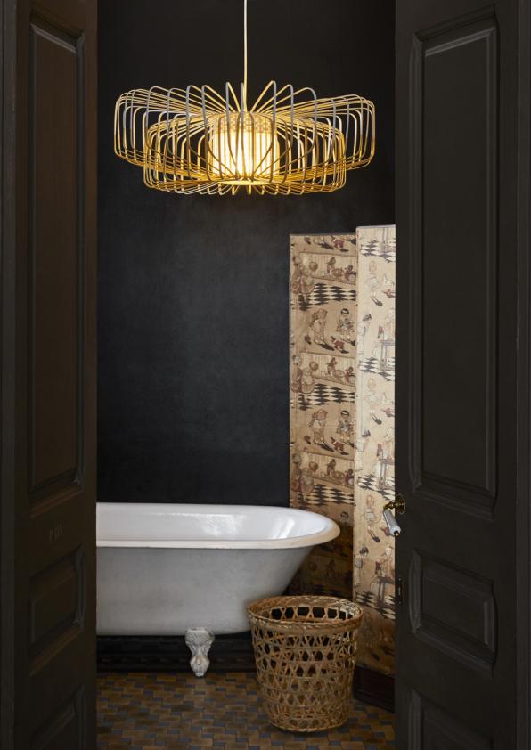 Suspension Bamboo Up  Down XXL noir, Forestier