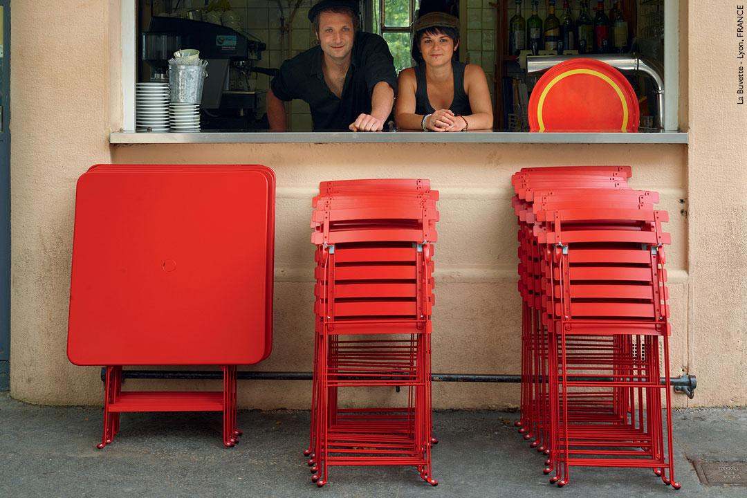Table Bistro 71 x 71, Fermob