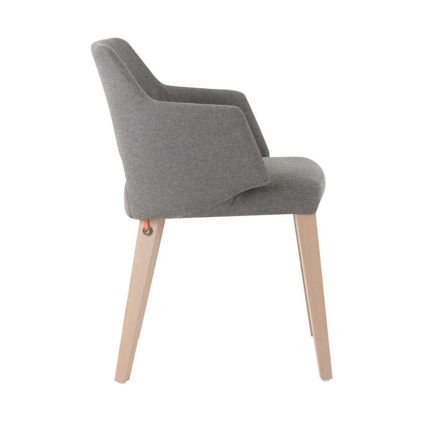 Chaise Lena avec les accoudoirs, Mobitec