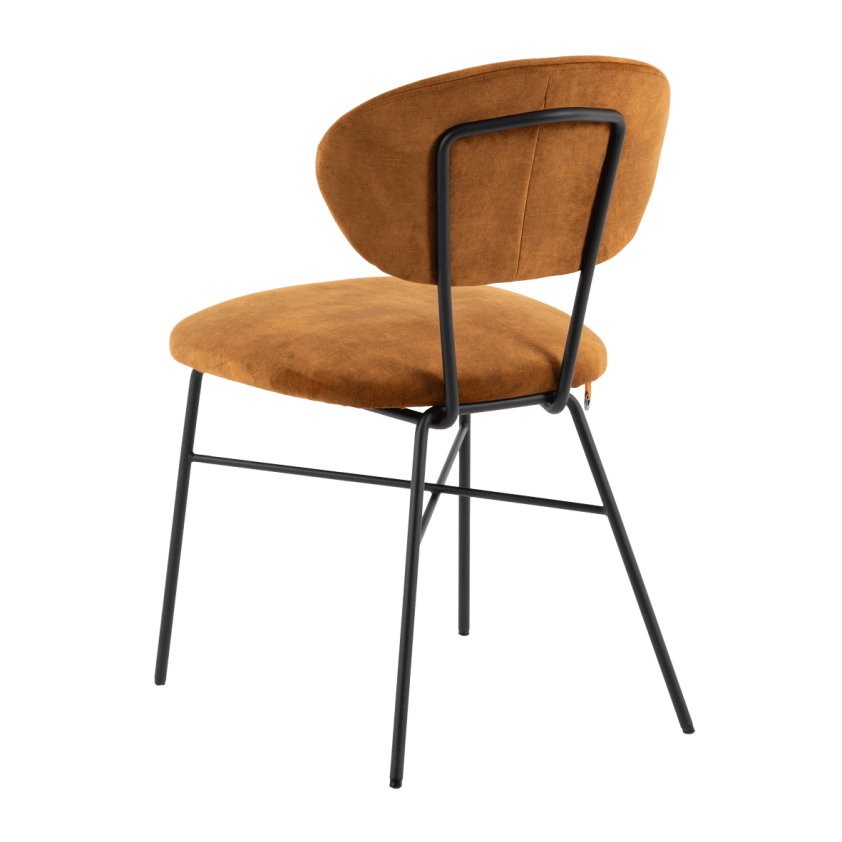 Chaise Toro avec le piétement métallique, Mobitec
