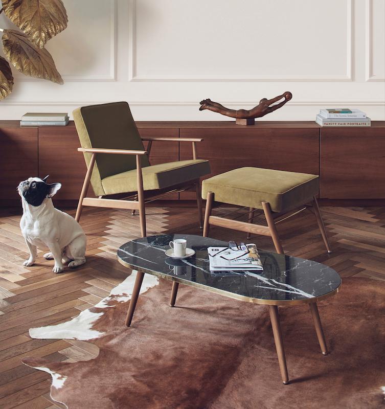 Fauteuil Fox Tweed, 366 Concept