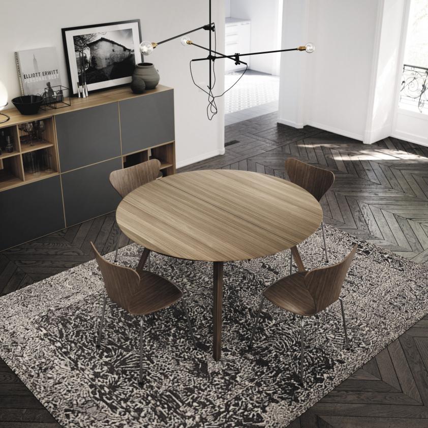 Tables ronde composable Aise , Treku