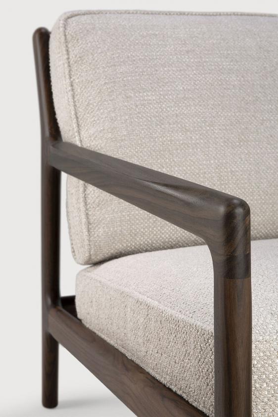 Fauteuil Jack en bois de rose – ivoire, Ethnicraft