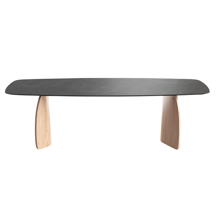 Table Dolmen avec plateau en céramique, Mobitec