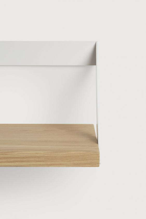 Étagère Ribbon en chêne - blanche, Ethnicraft