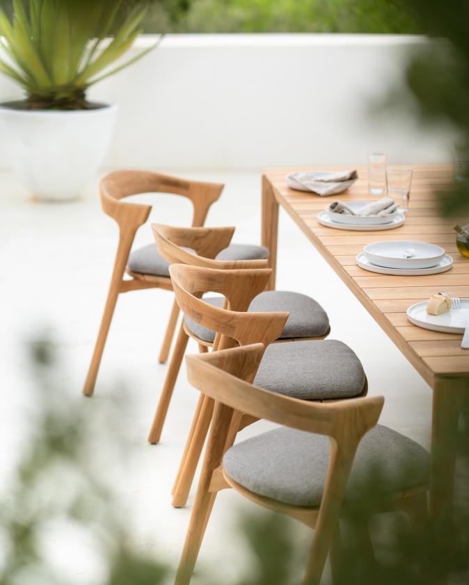 Galette pour chaise de jardin Bok en chêne, Ethnicraft