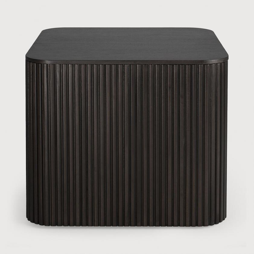 Table d&#039;appoint carrée Roller Max en acajou, Ethnicraft