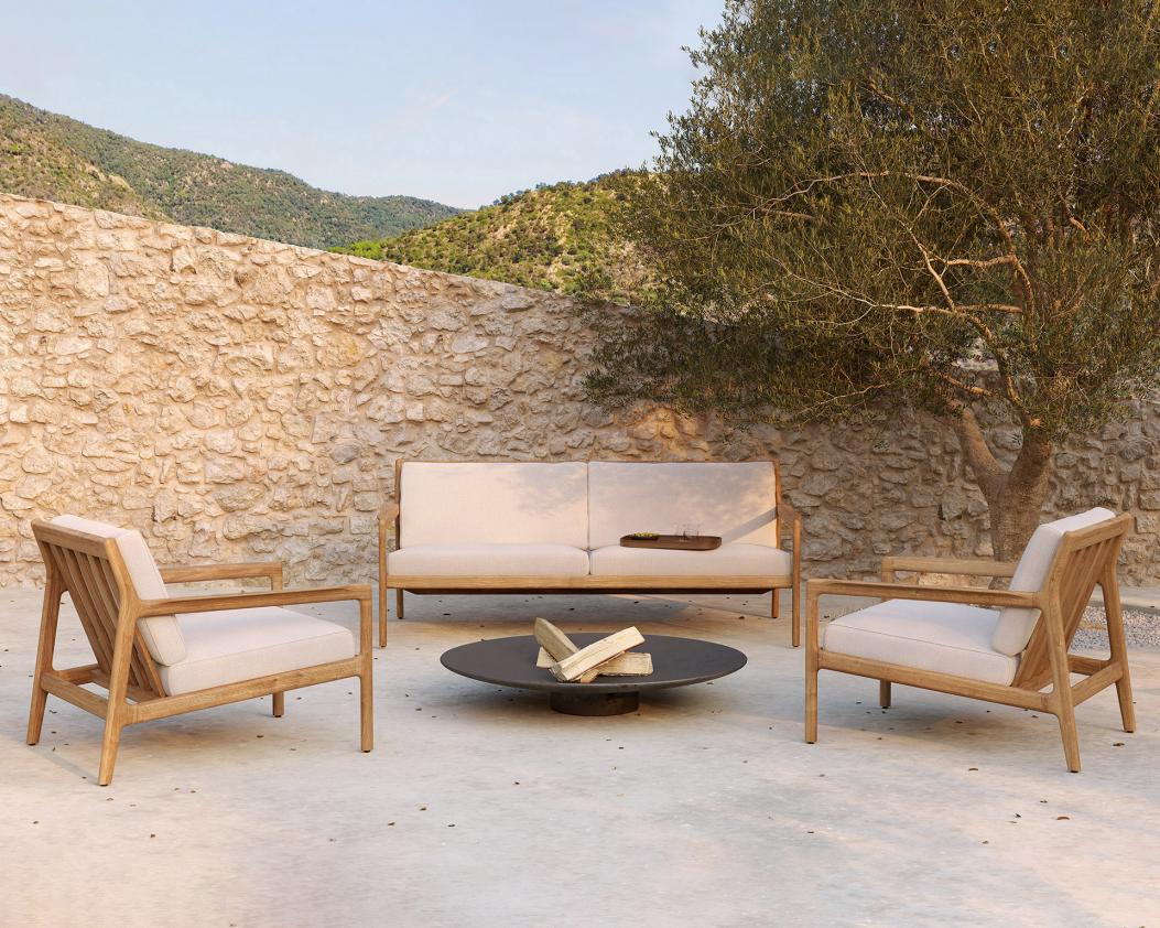 Fauteuil de jardin Jack en teck, Ethnicraft