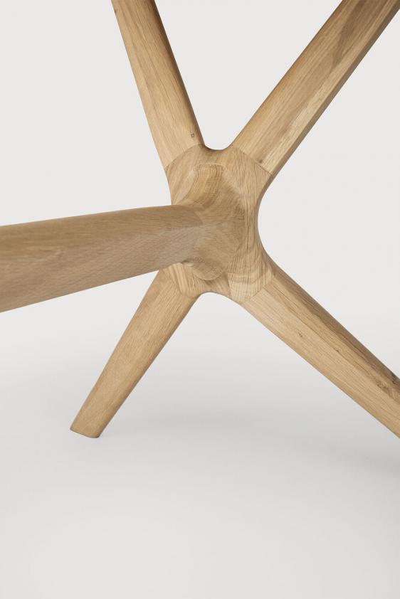 Table X en chêne, Ethnicraft