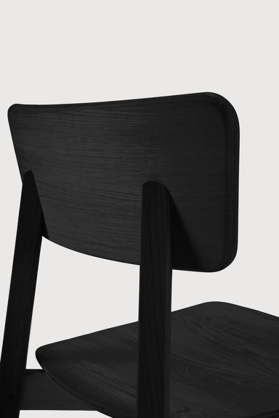 Chaise Casale en chêne noir, Ethnicraft