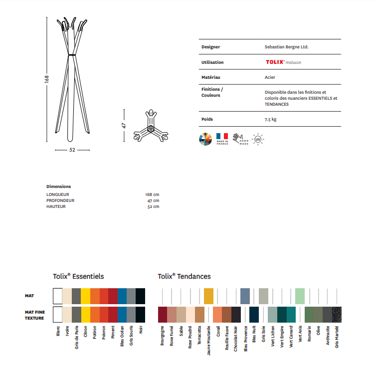 PORTE MANTEAU FAMILY TREE, Tolix