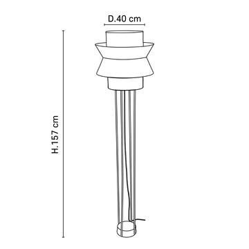 Lampadaire Singapour 80184, Market set