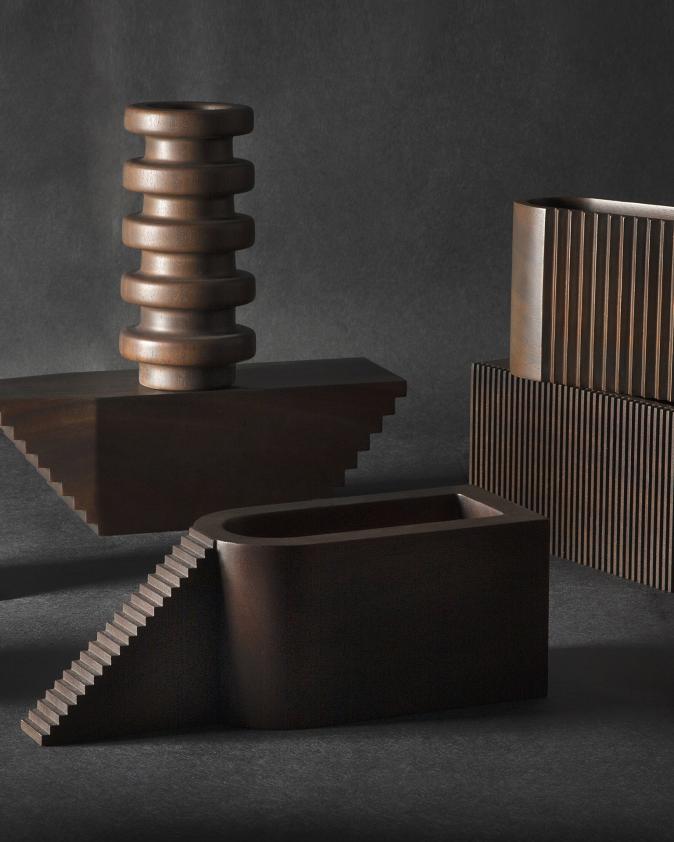 Objet espresso – acajou, Ethnicraft