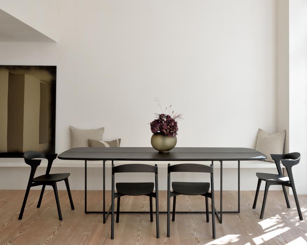 Table Arc en chêne noir, Ethnicraft