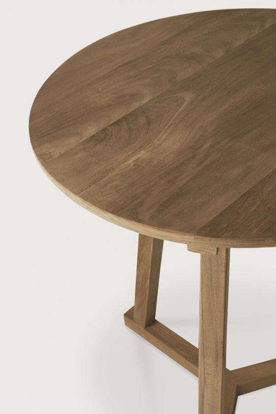 Table d&#039;appoint Tripod en teck, Ethnicraft