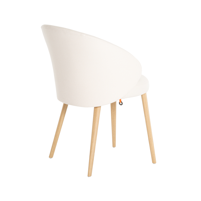 Chaise Neo avec un dossier incurvé, Mobitec