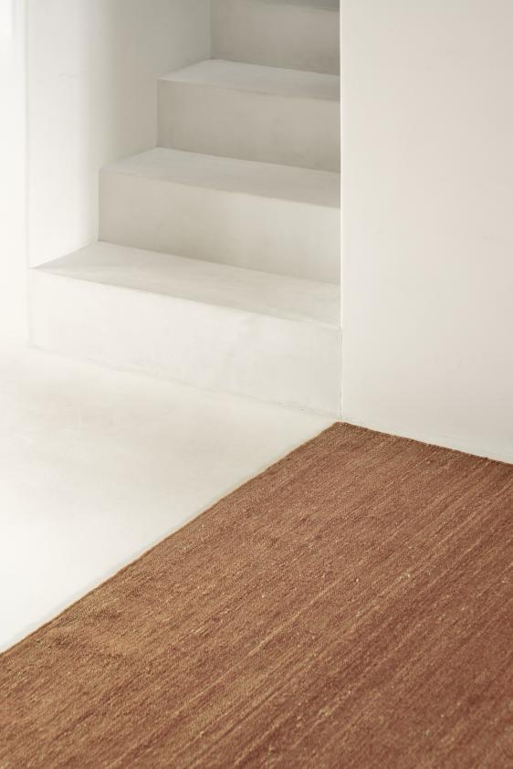 Tapis kilim Nomad terracotta, Ethnicraft