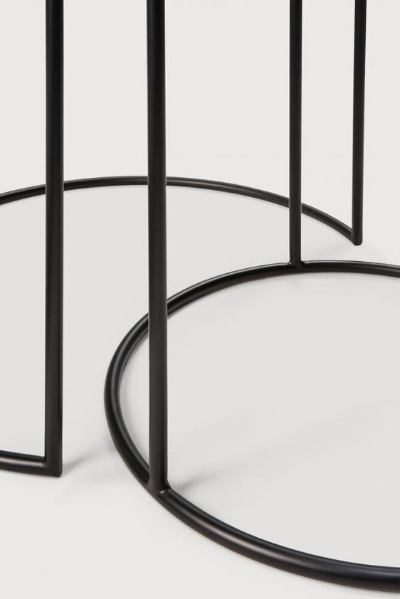 Set de tables d&#039;appoint Nesting clear, Ethnicraft