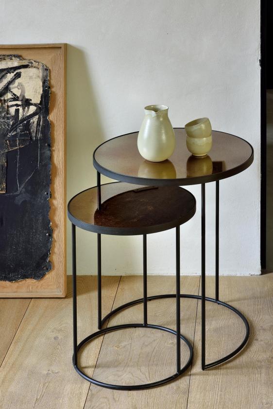Set de tables d&#039;appoint Nesting clear, Ethnicraft