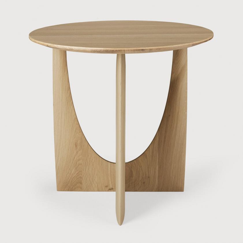 Table d&#039;appoint Geometric en chêne, Ethnicraft