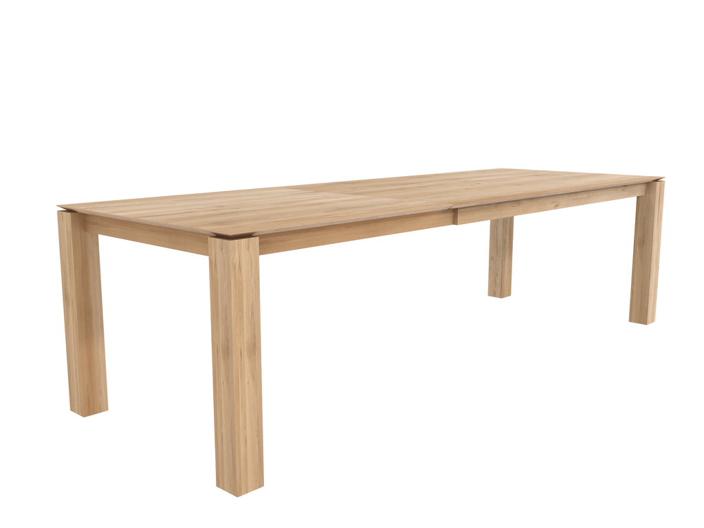Table à allonge en chêne Slice, Ethnicraft