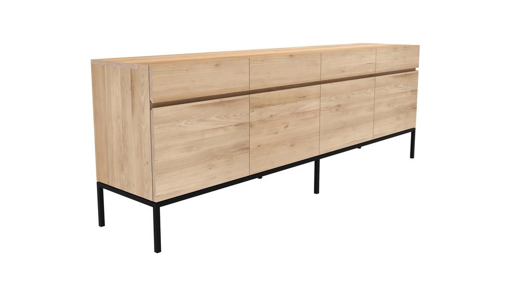 Buffet chêne 4 portes 4 tiroirs Ligna , Ethnicraft