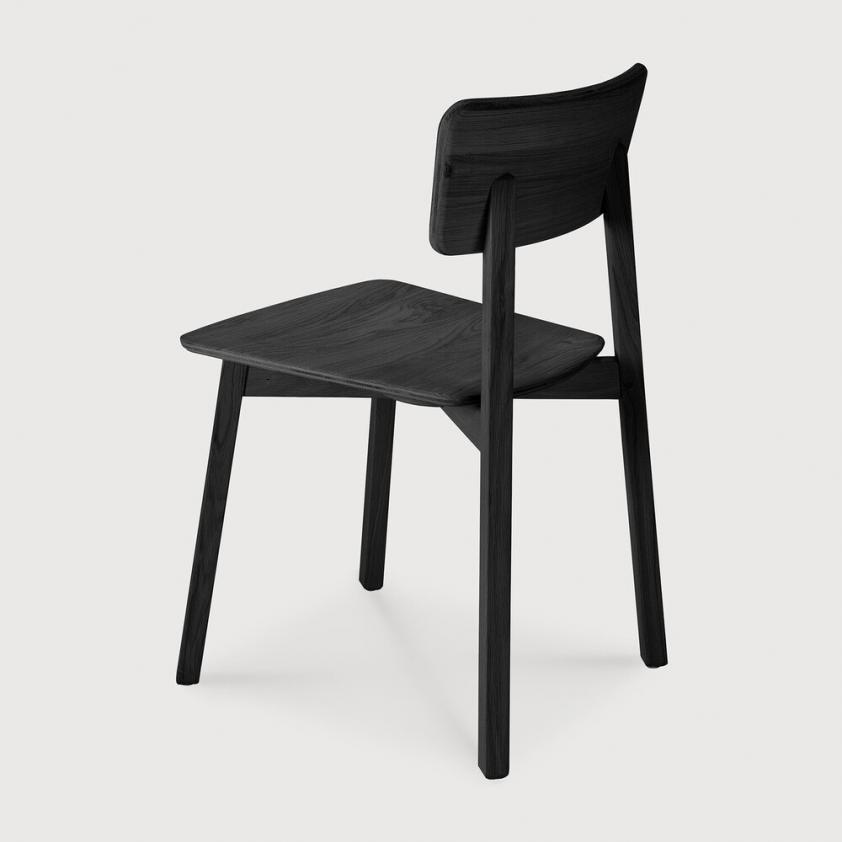 Chaise Casale en chêne noir, Ethnicraft