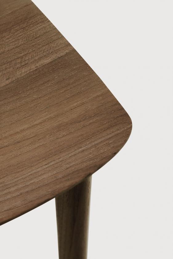 Chaise Bok en teck finition brut, Ethnicraft