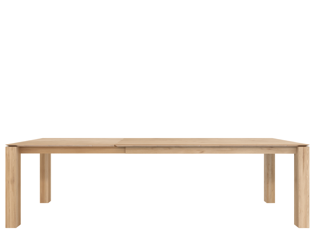 Table à allonge en chêne Slice, Ethnicraft