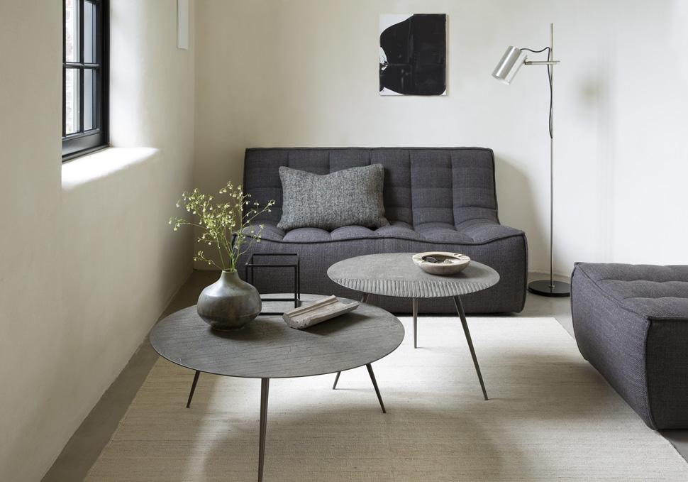 Table basse Luna - lava linear - whisky, Ethnicraft