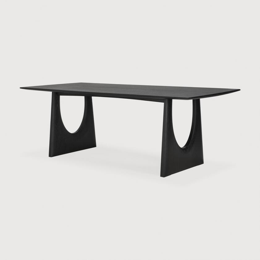 Table Geometric en chêne noir, Ethnicraft