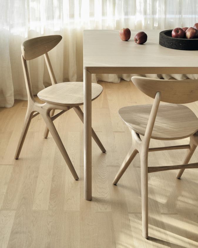 Table Air en chêne, Ethnicraft