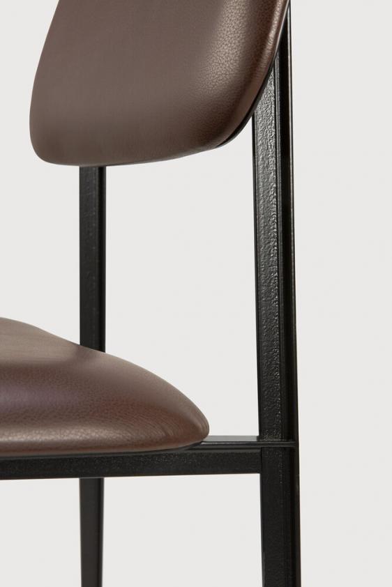 Chaise DC - cuir vert olive, Ethnicraft