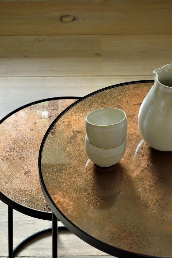 Set de tables d&#039;appoint Nesting clear, Ethnicraft