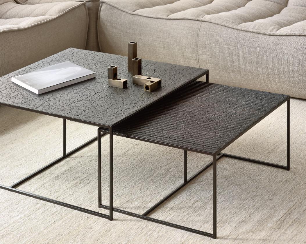 Set de tables basses Pentagon - whisky, Ethnicraft