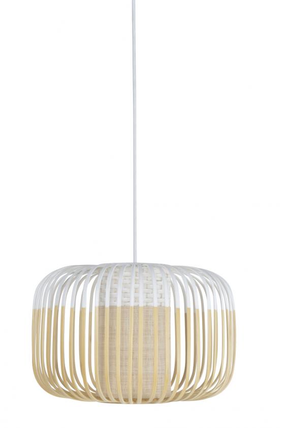Suspension Bamboo light L noir, Forestier