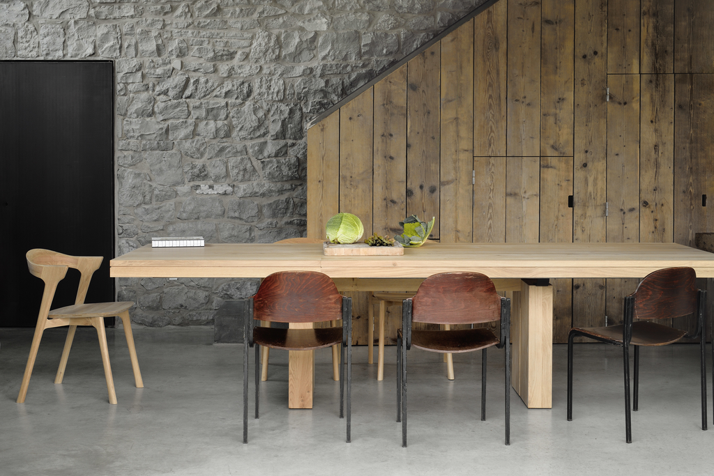 Table à allonge Double en chêne, Ethnicraft