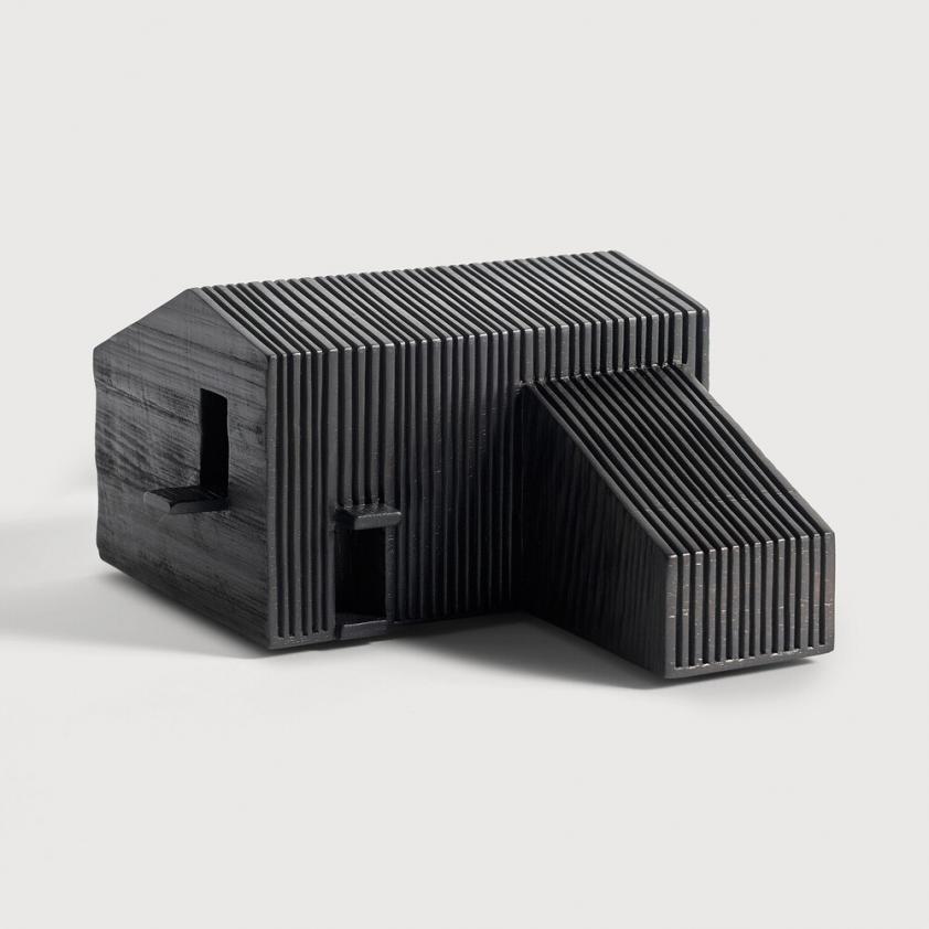 Objet Stilt House et Farm House noir – acajou, Ethnicraft