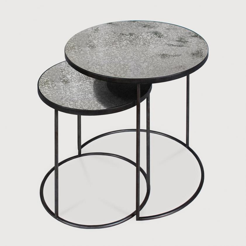 Set de tables d&#039;appoint Nesting clear, Ethnicraft
