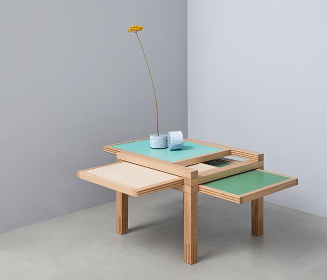Table basse PAr3, Sculptures jeux