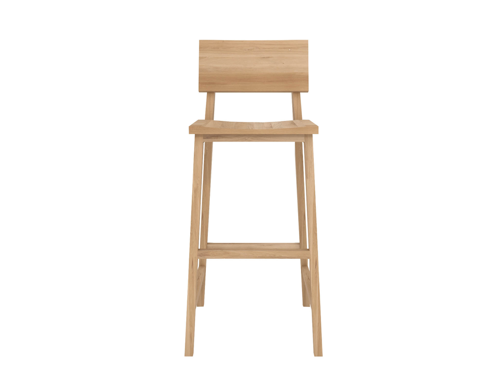 Chaise haute N4 en chêne, Ethnicraft